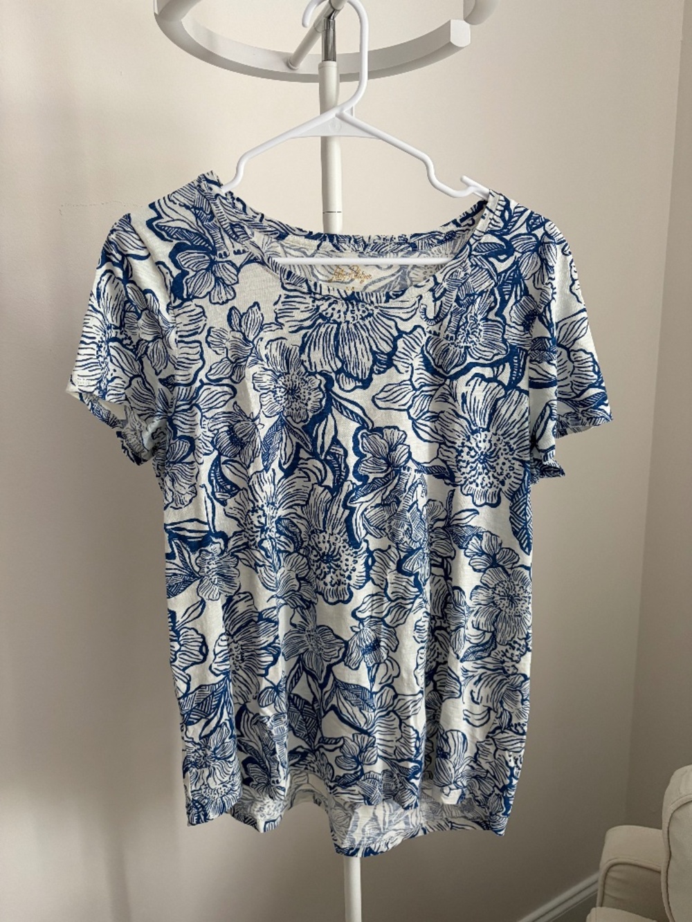 Lilly Pulitzer Etta Scoop Neck Tee